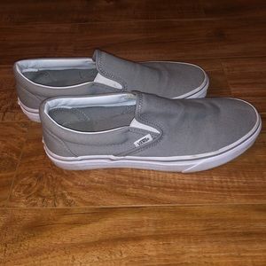 Grey Vans WORN ONCE